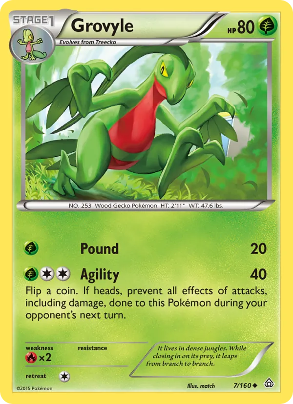 Grovyle – Primal Clash 7