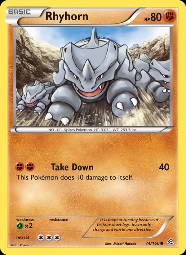 Rhyhorn – Primal Clash 74