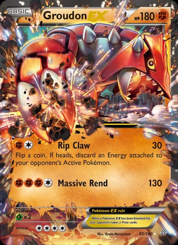 Groudon EX – Primal Clash 85