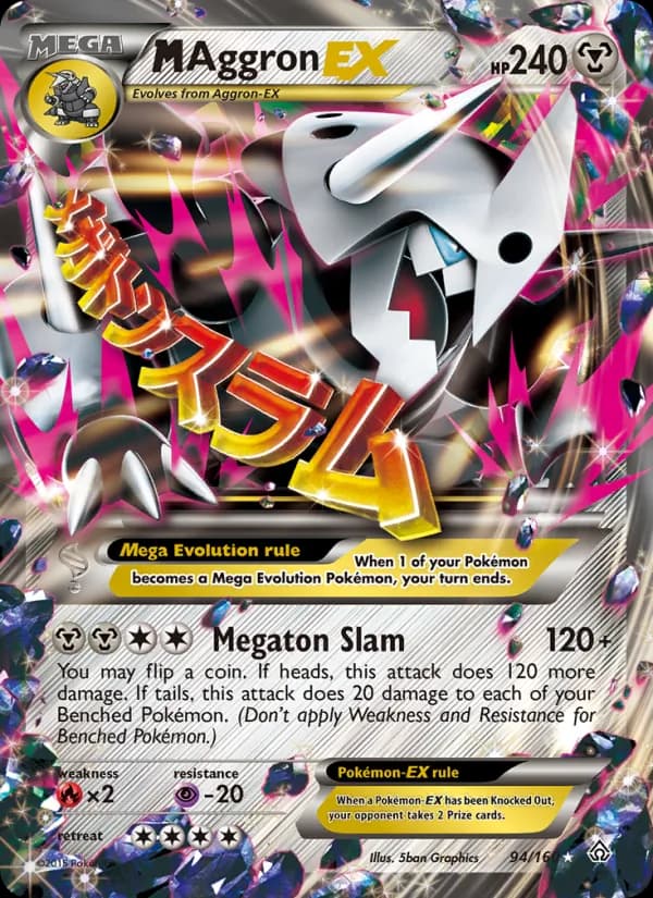 M Aggron EX – Primal Clash 94