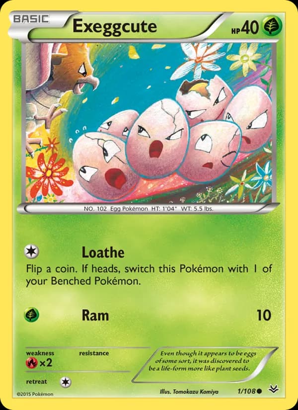 Exeggcute – Roaring Skies 1