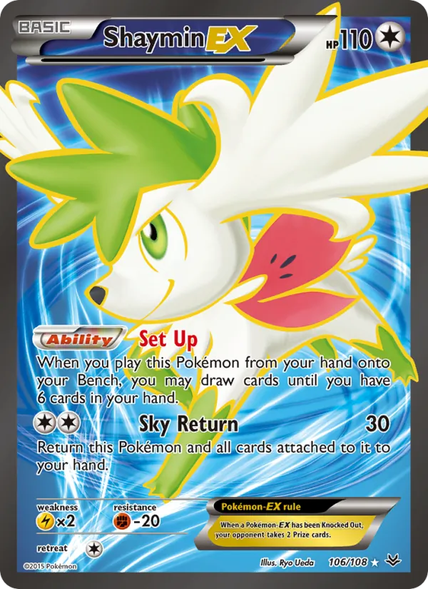 Shaymin EX – Roaring Skies 106