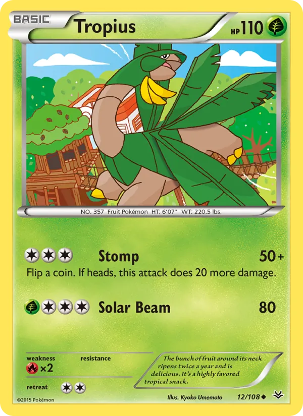 Tropius – Roaring Skies 12