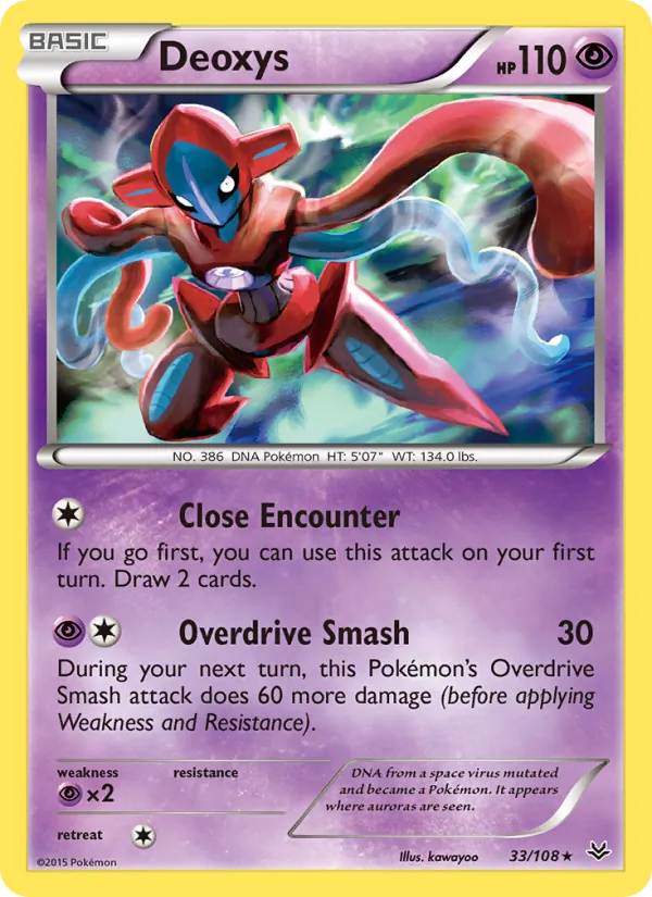 Deoxys – Roaring Skies 33