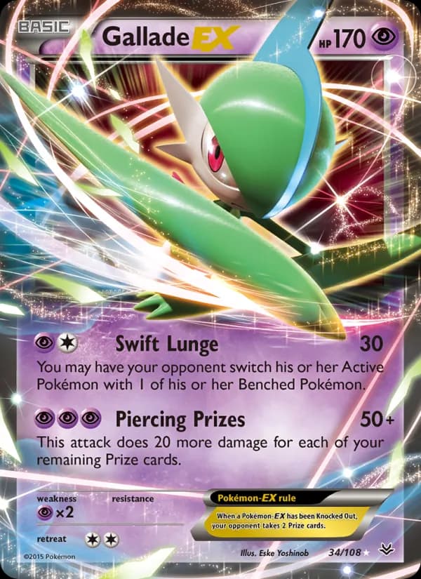 Gallade EX – Roaring Skies 34
