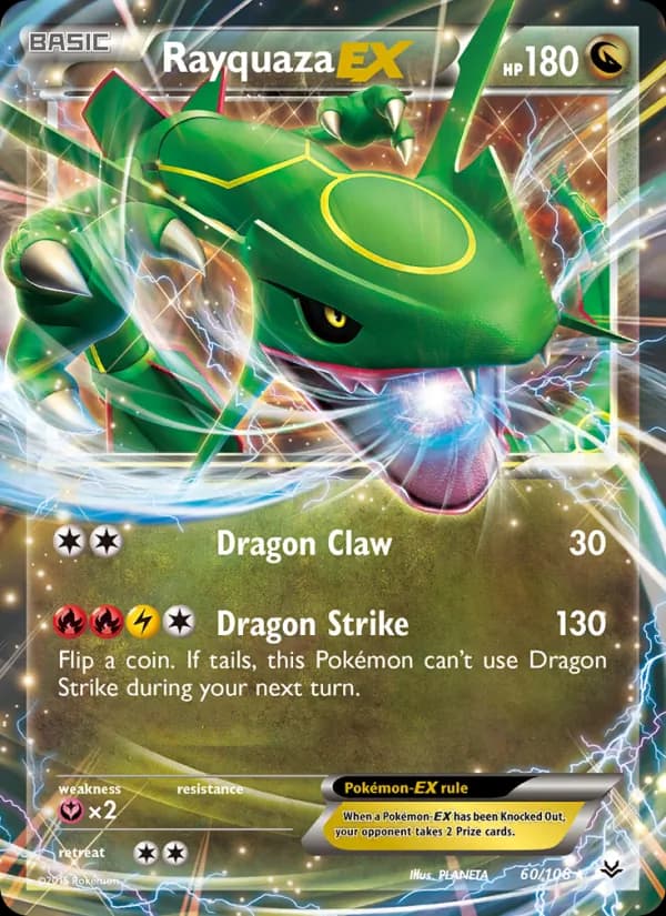 Rayquaza EX – Roaring Skies 60