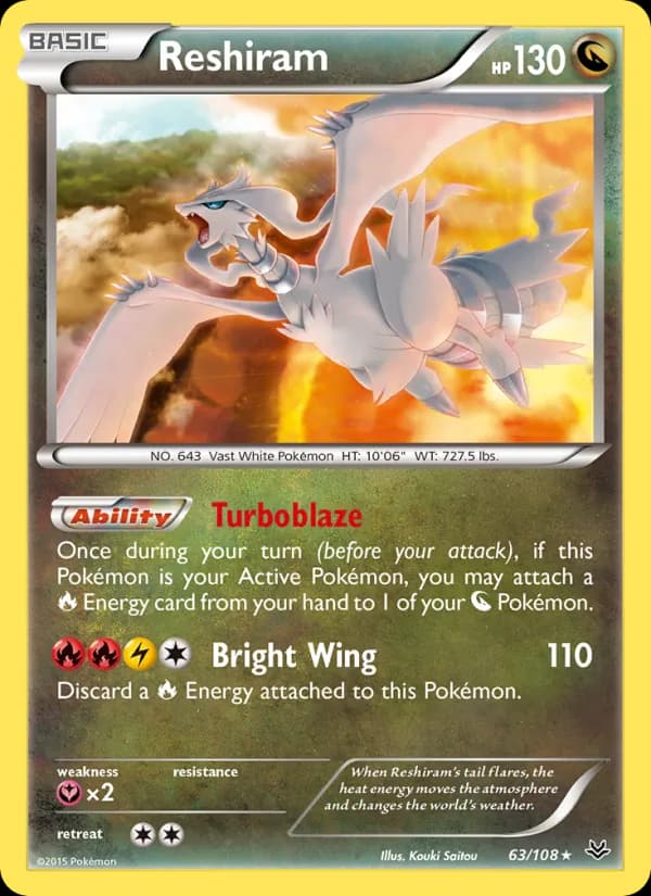 Reshiram – Roaring Skies 63