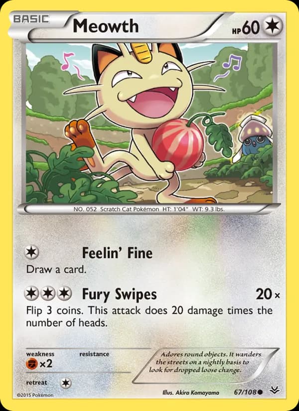 Meowth – Roaring Skies 67