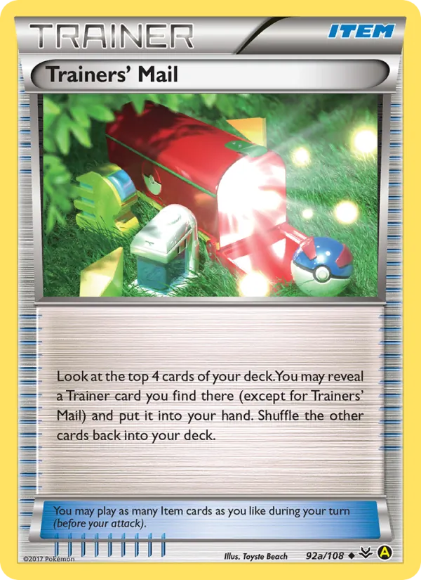 Trainers' Mail – Roaring Skies 92