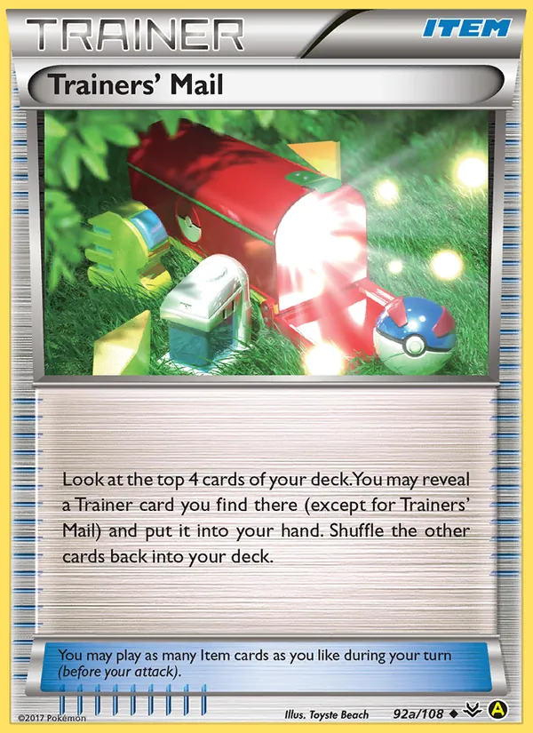 Trainers' Mail – Roaring Skies 92a