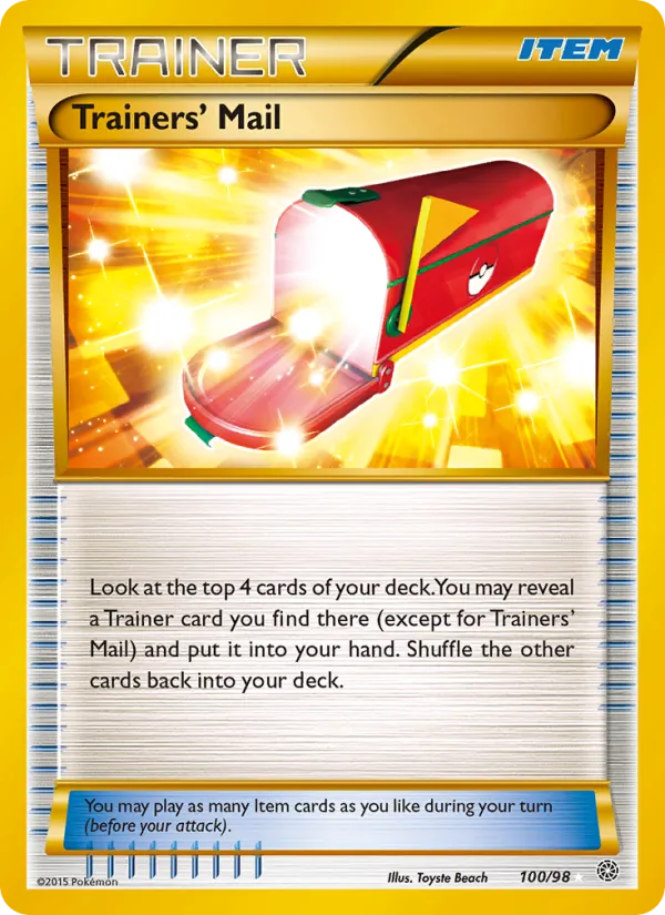 Trainers' Mail – Ancient Origins 100