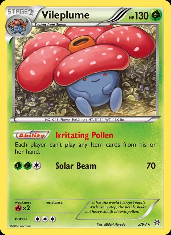 Vileplume – Ancient Origins 3