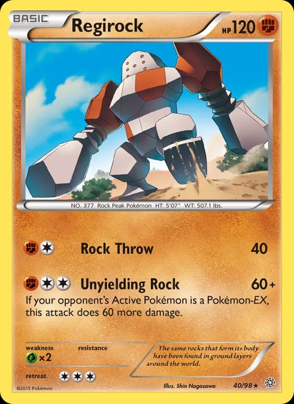 Regirock – Ancient Origins 40