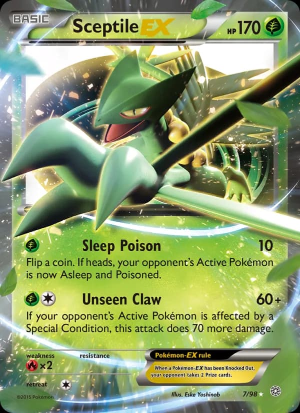Sceptile EX – Ancient Origins 7
