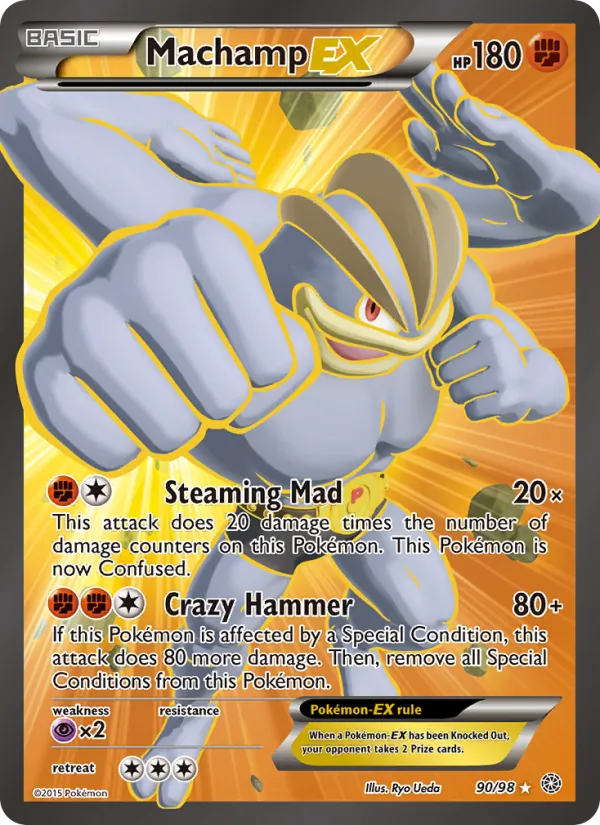 Machamp EX – Ancient Origins 90