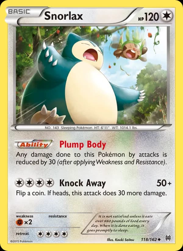 Snorlax – BREAKthrough 118