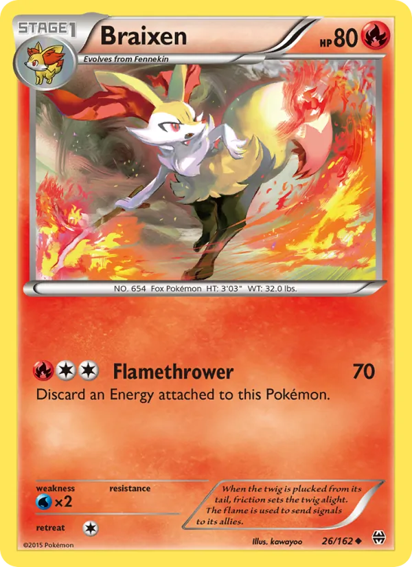 Braixen – BREAKthrough 26