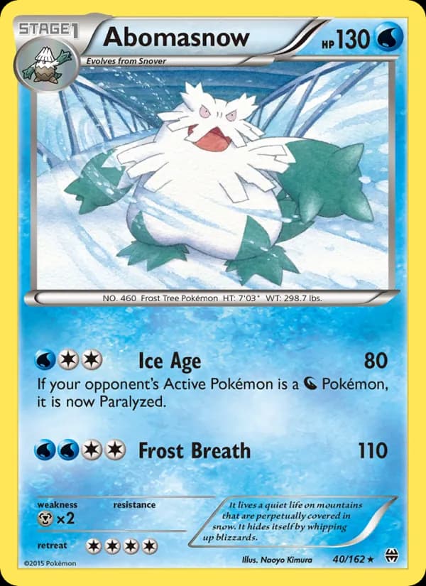Abomasnow – BREAKthrough 40