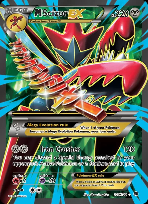 M Scizor EX – BREAKpoint 120