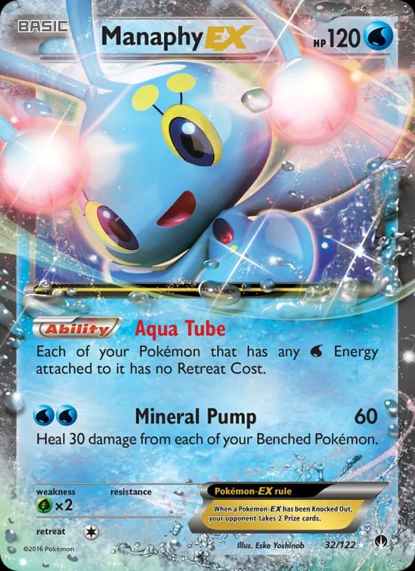 Manaphy EX – BREAKpoint 32