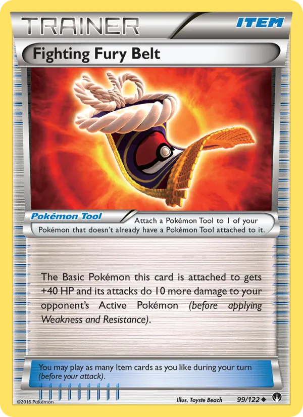 Fighting Fury Belt – BREAKpoint 99