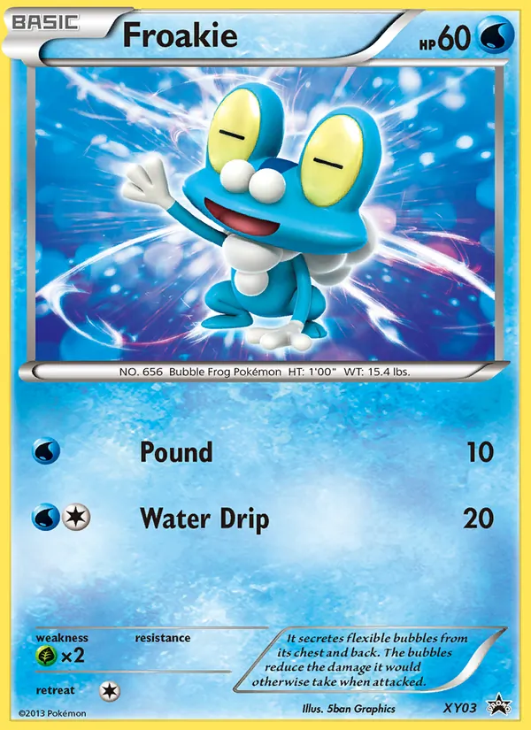 Froakie – XY Black Star Promos XY03