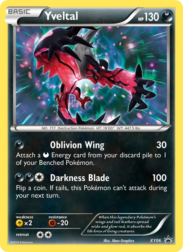 Yveltal – XY Black Star Promos XY06