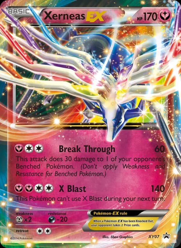 Xerneas EX – XY Black Star Promos XY07