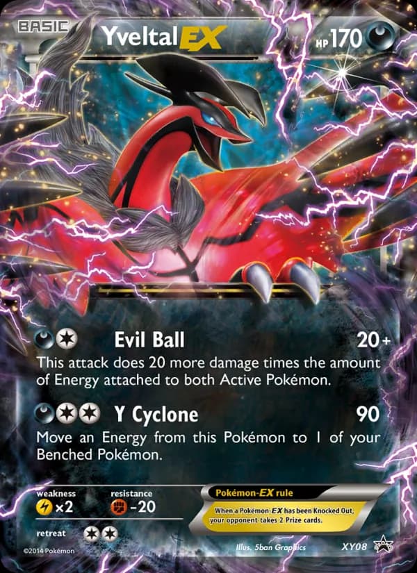 Yveltal EX – XY Black Star Promos XY08