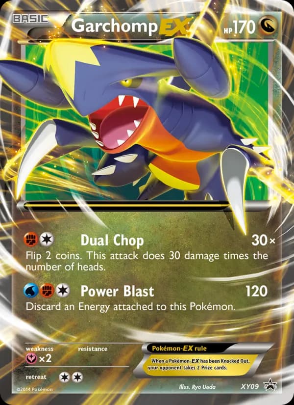 Garchomp EX – XY Black Star Promos XY09