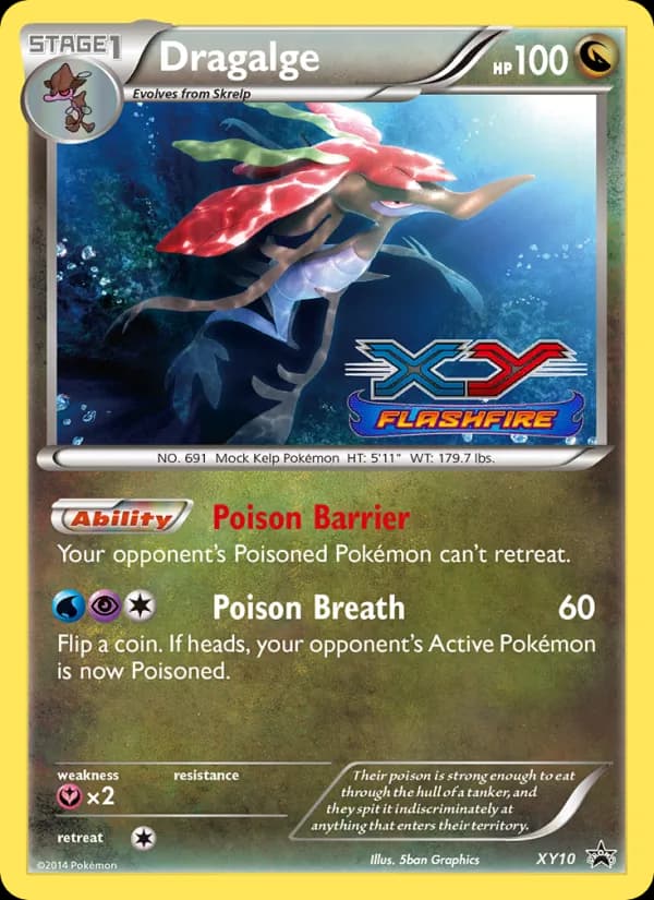 Dragalge – XY Black Star Promos XY10