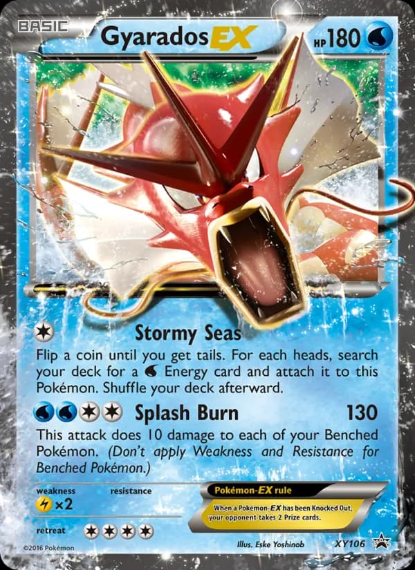 Gyarados EX – XY Black Star Promos XY106