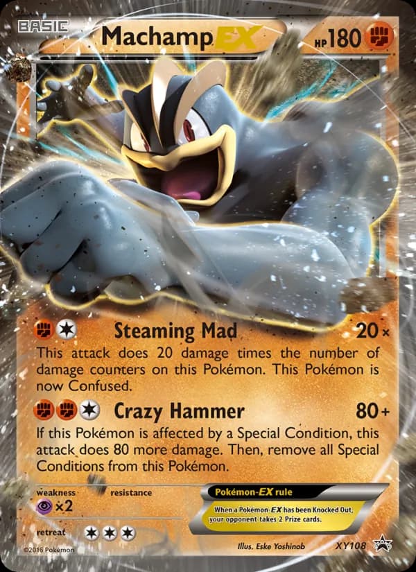 Machamp EX – XY Black Star Promos XY108