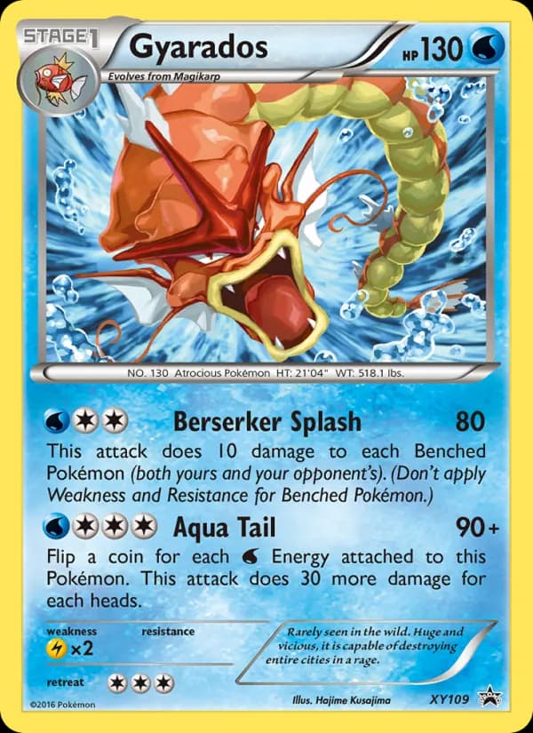 Gyarados – XY Black Star Promos XY109