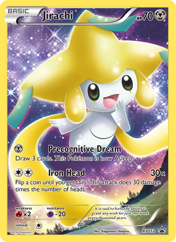 Jirachi – XY Black Star Promos XY112