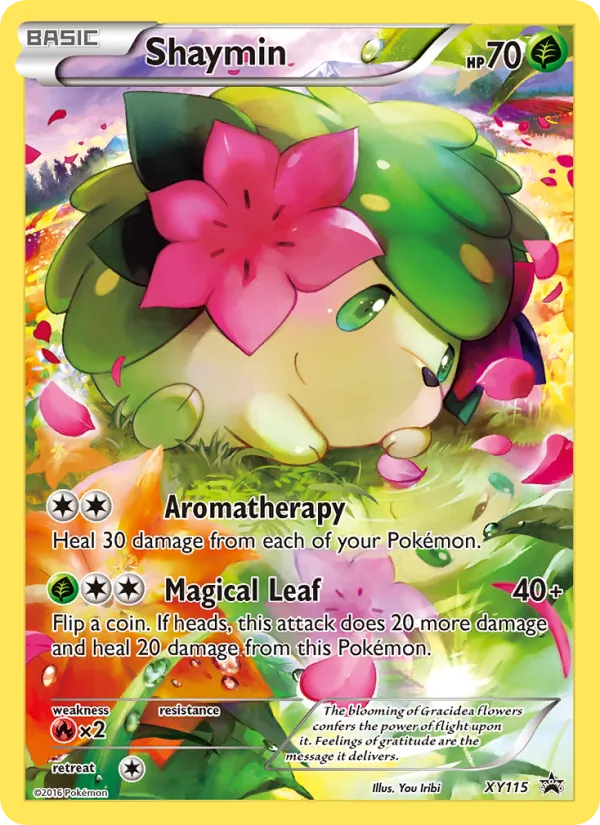 Shaymin – XY Black Star Promos XY115