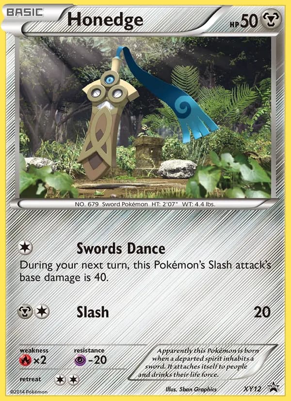 Honedge – XY Black Star Promos XY12