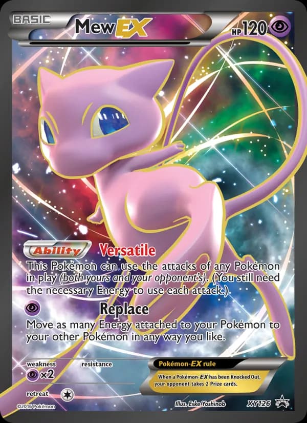 Mew EX – XY Black Star Promos XY126