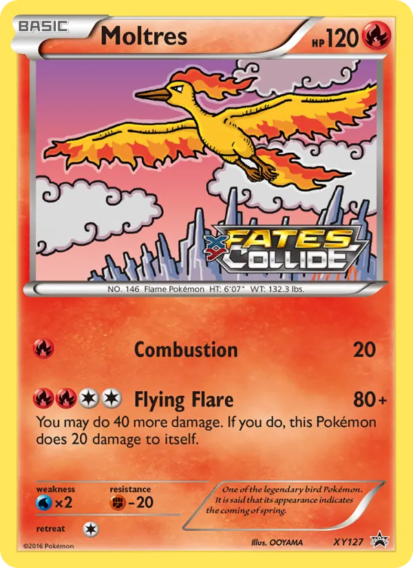 Moltres – XY Black Star Promos XY127