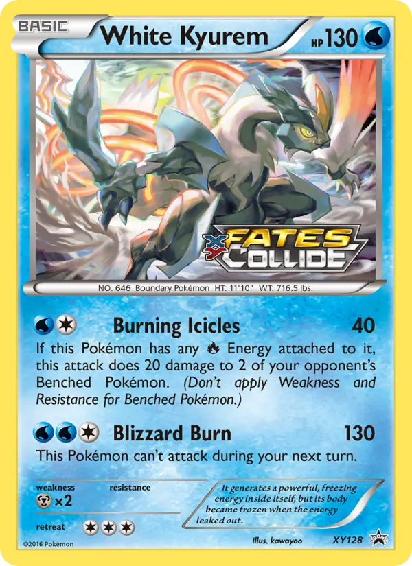 White Kyurem – XY Black Star Promos XY128
