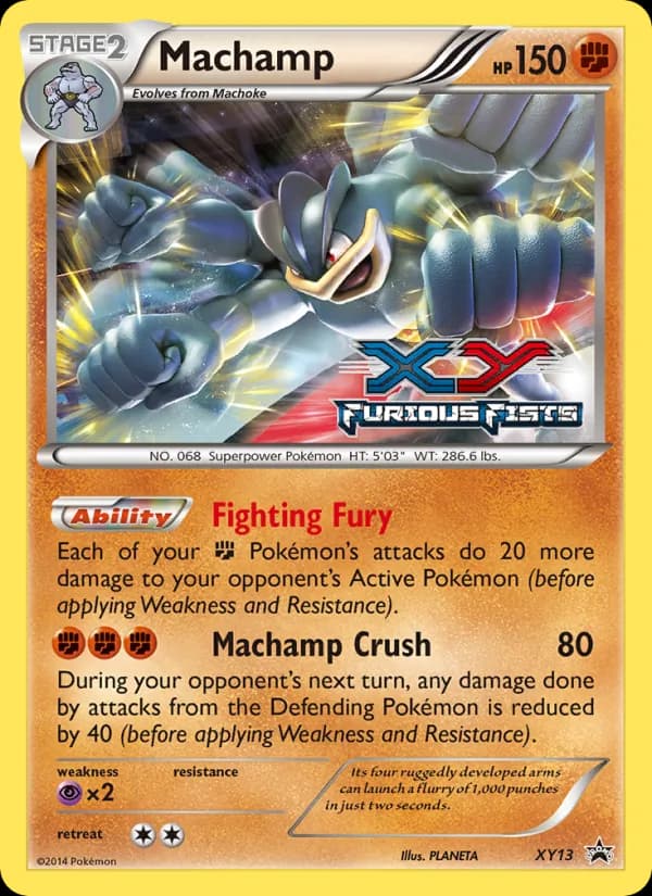 Machamp – XY Black Star Promos XY13