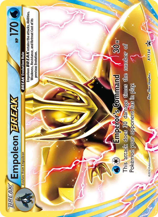 Empoleon BREAK – XY Black Star Promos XY134