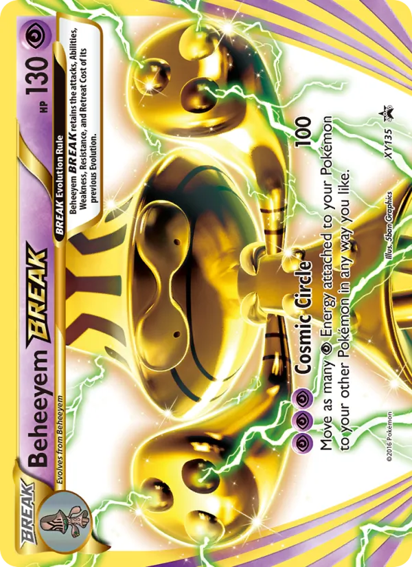 Beheeyem BREAK – XY Black Star Promos XY135