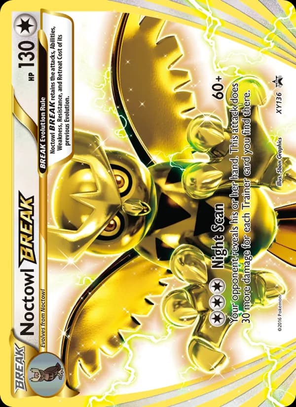 Noctowl BREAK – XY Black Star Promos XY136
