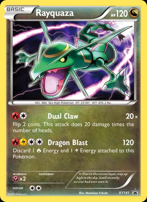 Rayquaza – XY Black Star Promos XY141