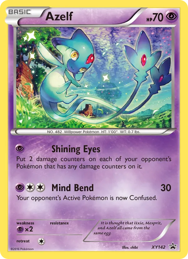 Azelf – XY Black Star Promos XY142