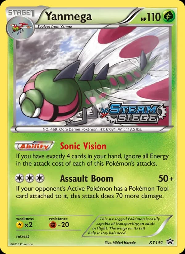 Yanmega – XY Black Star Promos XY144