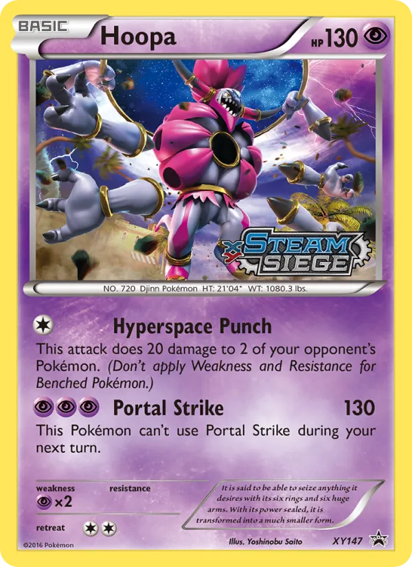 Hoopa – XY Black Star Promos XY147
