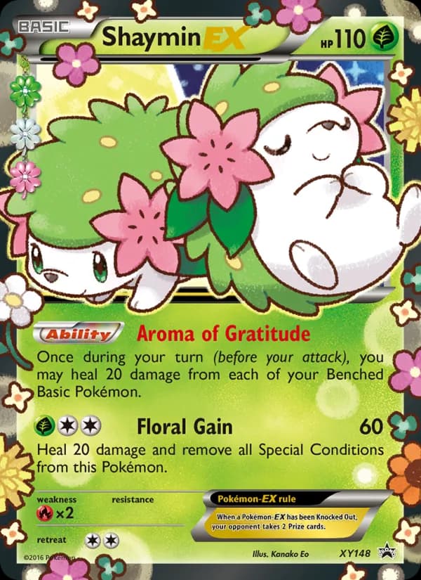 Shaymin EX – XY Black Star Promos XY148