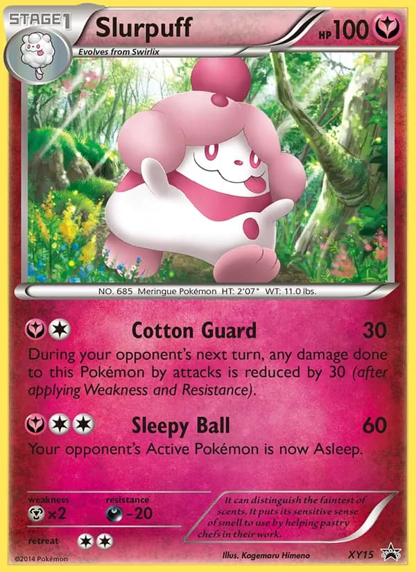 Slurpuff – XY Black Star Promos XY15